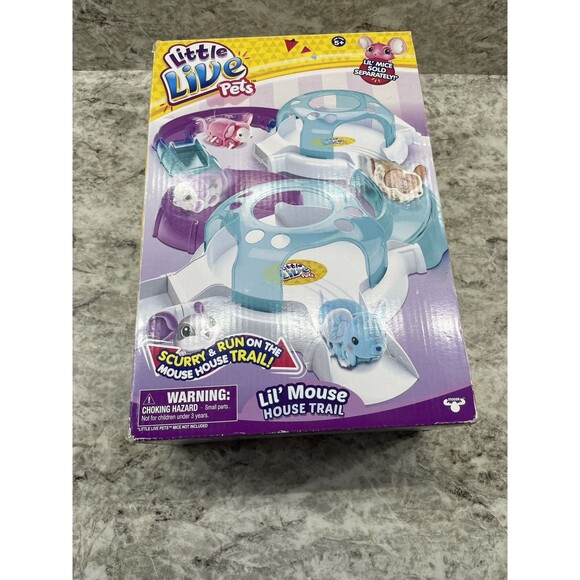 Little Live Pets - Lil’ Mouse House Trail- Open Box- Incomplete Set - Picture 4 of 4